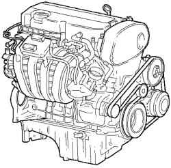 Вид бензинового двигателя Z 18 XER DOHC-I