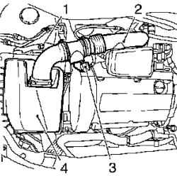 2.2.4 Проверка потери давления в двигателе (двигатель 1,8 л)